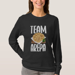 Camiseta Arepa alimentaria colombiana en Venezuela