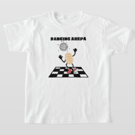 Camiseta Arepa bailarina divertida arepa bilingüe venezolan