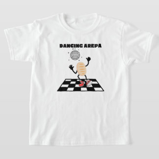 Camiseta Arepa bailarina divertida arepa bilingüe venezolan