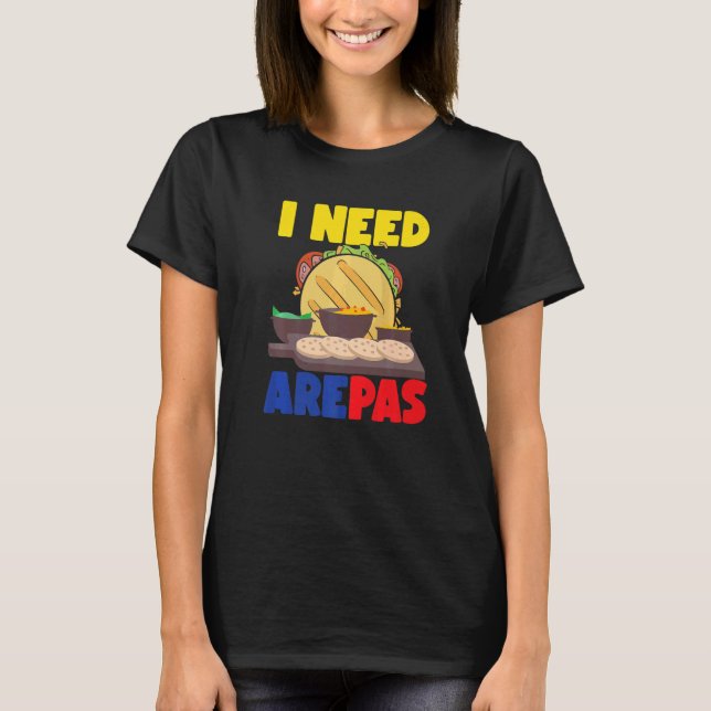 Camiseta Arepa Premium de Venezuela (Anverso)