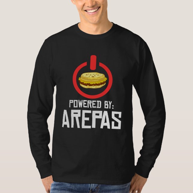 Camiseta Arepa  Venezuela Colombia (Anverso)