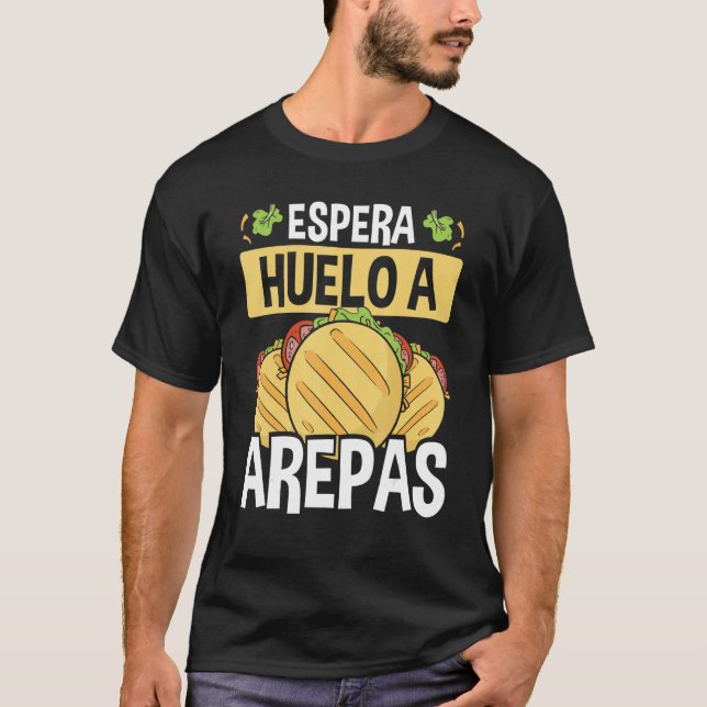 Camiseta Arepas Maker Comida Venezolana Colombia Tradiciona (Anverso)