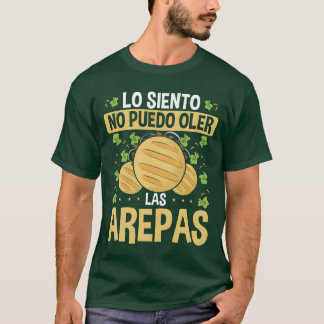 Camiseta Arepas Maker Lover Food Venezuelan Hispanic vintag