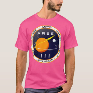Camiseta Ares 3 Misión A Marte - Marte