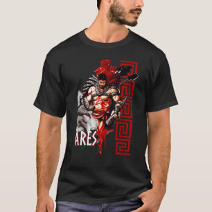 Camiseta Ares Antigua Grecia Lobo Dios de la Guerra Mitolog