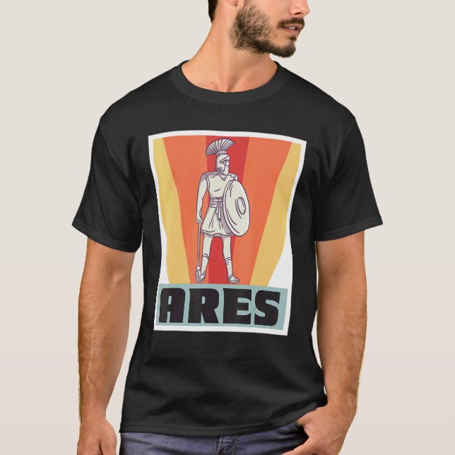 Camiseta Ares Greece God Greek Mythology Ancient Greece (Anverso)