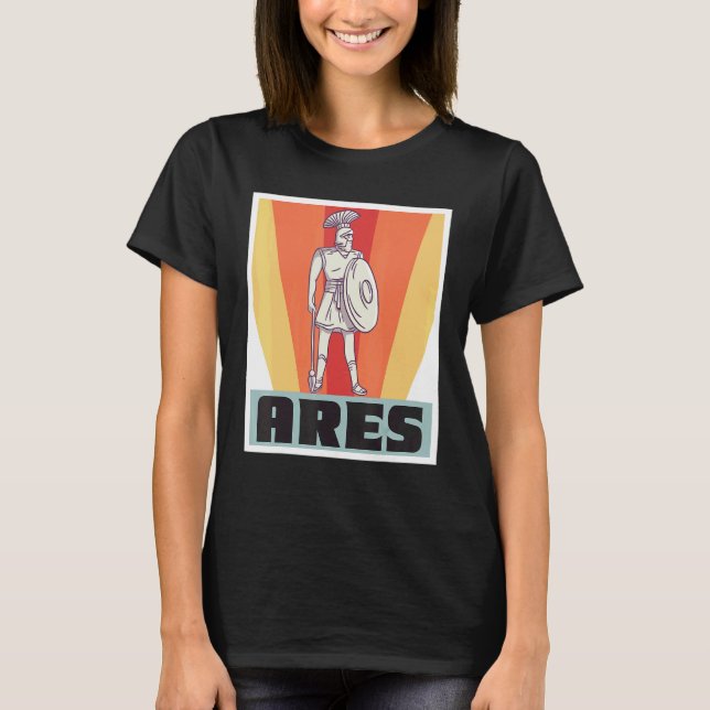 Camiseta Ares Greece God Greek Mythology Ancient Greece (Anverso)
