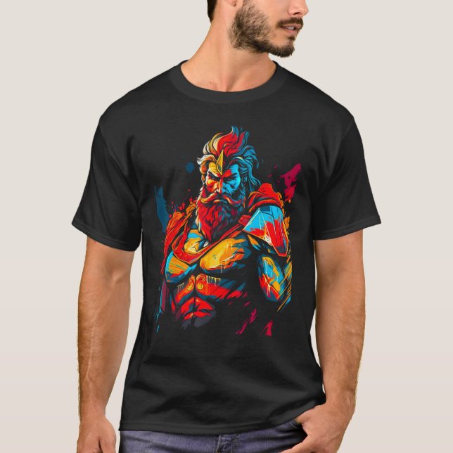 Camiseta Ares Greek Mythology God (Anverso)