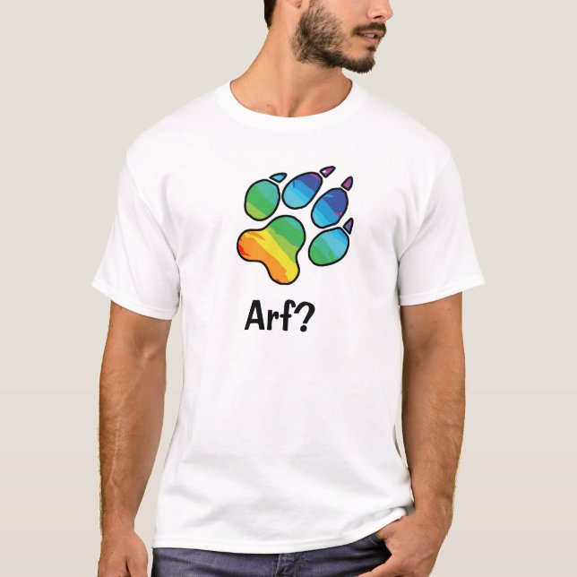 Camiseta ¿Arf? (Anverso)