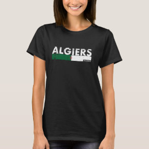 Camiseta Argel vintage Argelia bandera argelina
