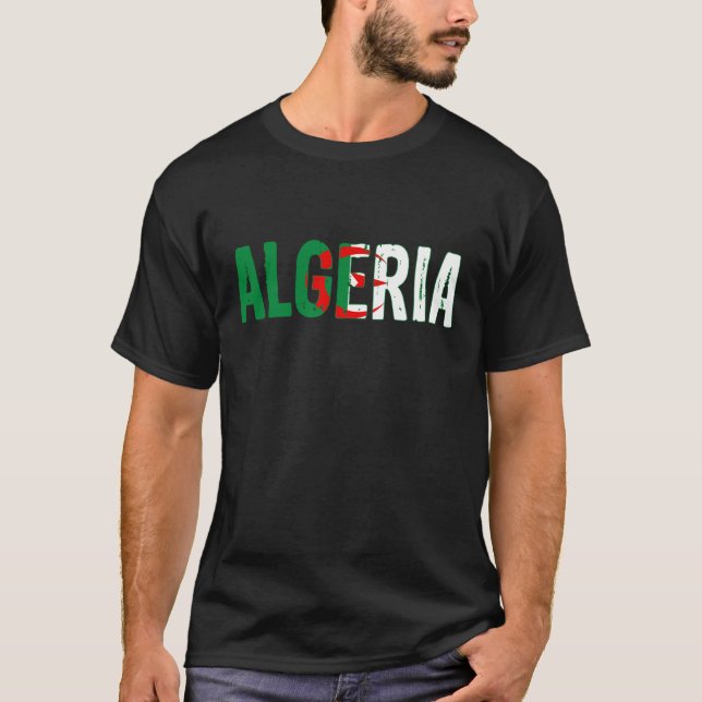 Camiseta Argelia, Argelia (Anverso)