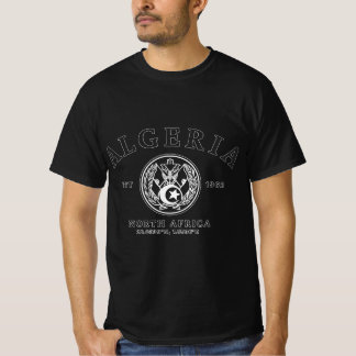Camiseta Argelia Est 1962 Norte de África Coordenadas Vinta