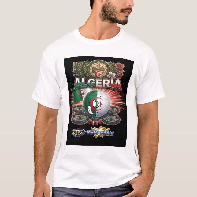 Camiseta Argelia-GBall-001 (Anverso)