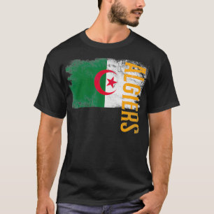 Camiseta Argelia, Para Hombres, Mujeres Y Niños Argelinos 