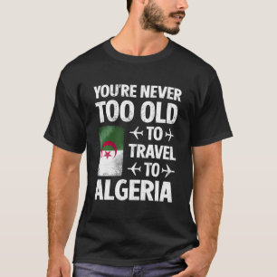 Camiseta Argelia, raíces argelinas, patrimonio argelino de 