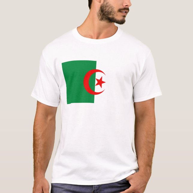 Camiseta argelina de la bandera (Anverso)