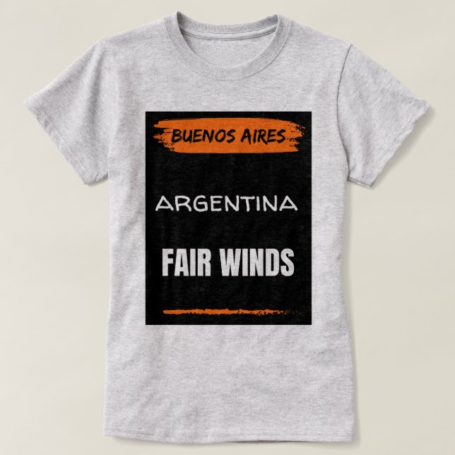 Camiseta Argentina (Diseño del anverso)