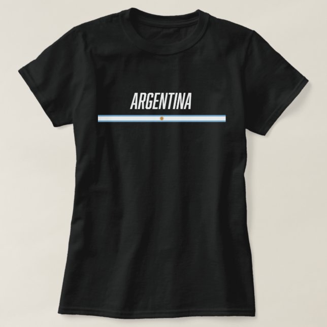 Camiseta Argentina (Diseño del anverso)