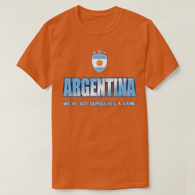 CAMISETA ARGENTINA 2 SIDED LIMITION EDITION (Diseño del anverso)