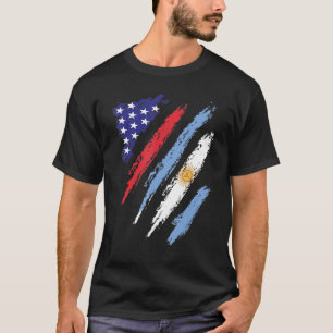 Camiseta Argentina Bandera Americana Groenlandia Patrimonio