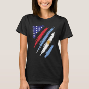 Camiseta Argentina Bandera Americana Groenlandia Patrimonio