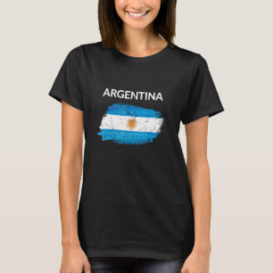 Camiseta Argentina: Bandera argentina arraiga recuerdo patr