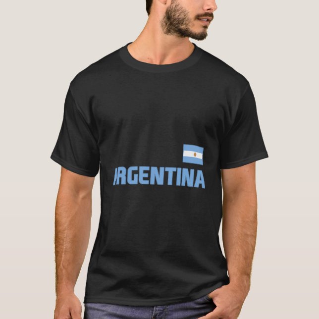 Camiseta Argentina Bandera Orgullo Argentino (Anverso)