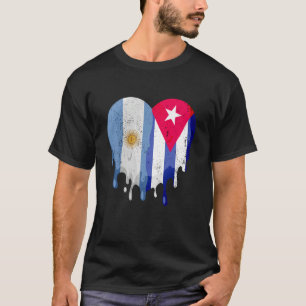 Camiseta Argentina: Ciudadano de la bandera cubana crece co