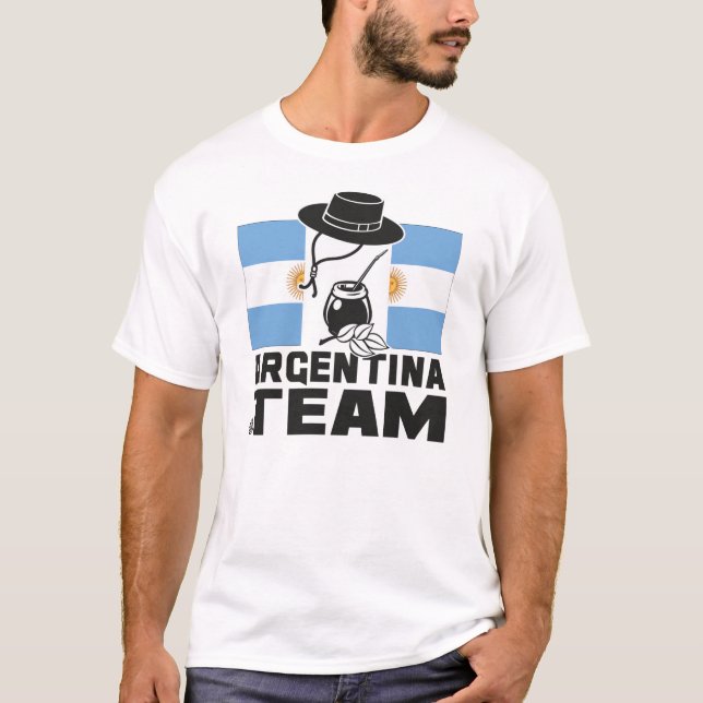 Camiseta Argentina Equipo (Anverso)