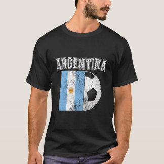 Camiseta Argentina Flag Soccer Futbol Football