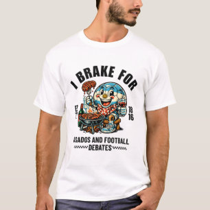 Camiseta Argentina: freno para asados y fútbol