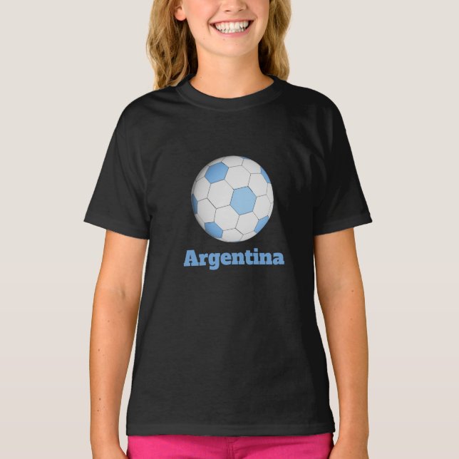 Camiseta Argentina fútbol  (Anverso)