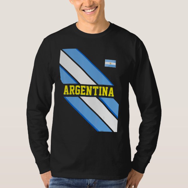 Camiseta Argentina: Futbolista invitado argentino Soc (Anverso)