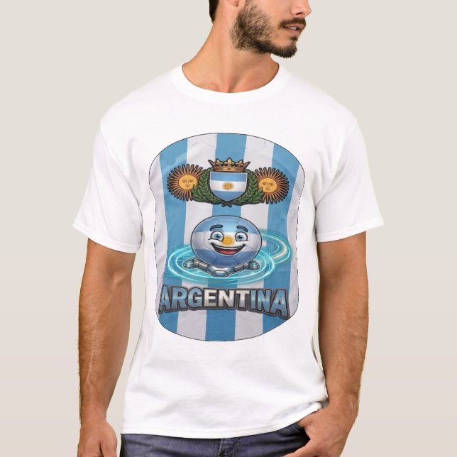 Camiseta Argentina-HBall-002 (Anverso)