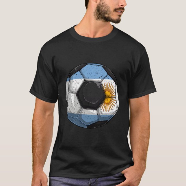 Camiseta Argentina: La Bandera Argentina (Anverso)