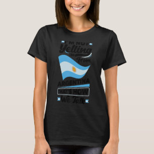 Camiseta Argentina: La bandera argentina no soy Yellin