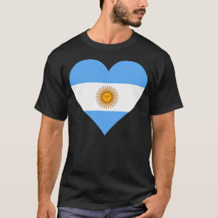 Camiseta Argentina: La bandera de la Argentina es el corazó
