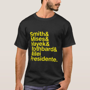 Camiseta Argentina Libertaria Javier Milei Presidente 2023