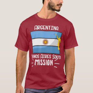 Camiseta Argentina Misión Mormon LDS Sur de Buenos Aires
