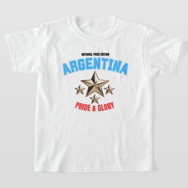 Camiseta Argentina National Pride Edition Kids T-Shirt (Distribución)