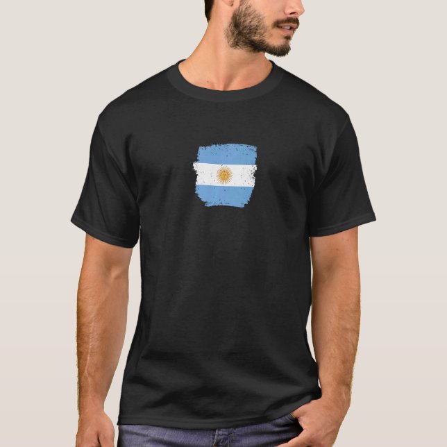 Camiseta Argentina Proud Argentinian Flag  1 (Anverso)