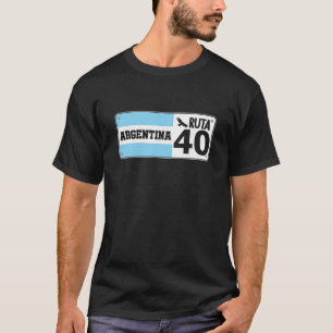 Camiseta Argentina Ruta 40 Andes Montañas Orgullosas Argent