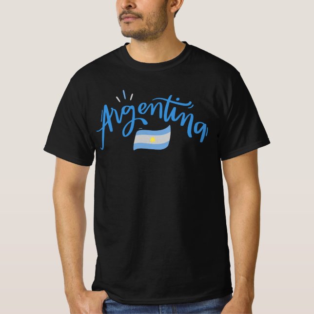 Camiseta Argentina Shirt, Argentina TShirt, Argentina Gifts (Anverso)