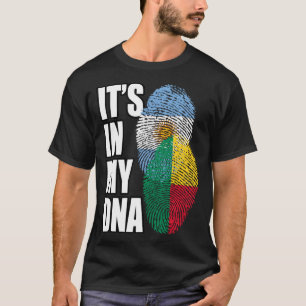Camiseta Argentina Y Beninés Mezclan Patrimonio De La Bande