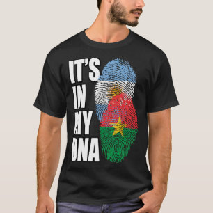 Camiseta Argentina y Burkina Faso mezclan patrimonio de ADN