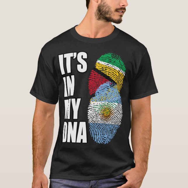 Camiseta Argentina Y Guyana Mezclan Patrimonio De La Nación (Anverso)