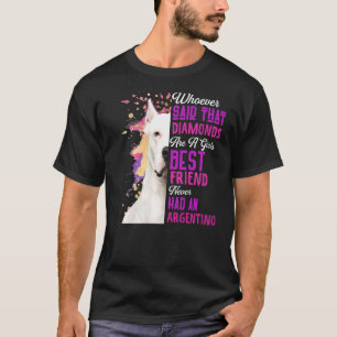 Camiseta Argentino Es El Mejor Amigo Del Perro Mamá Mamá
