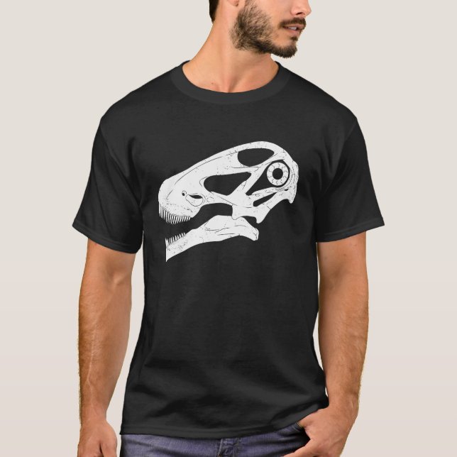 Camiseta Argentinosaurus Skull Fossil Hunter (Anverso)