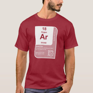 Camiseta Argón (Ar)