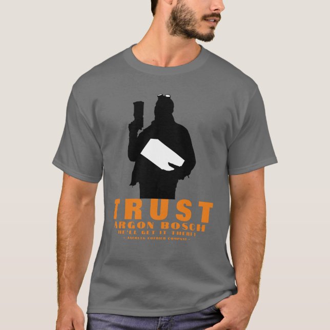 Camiseta Argon Bosch "TRUST" (Anverso)